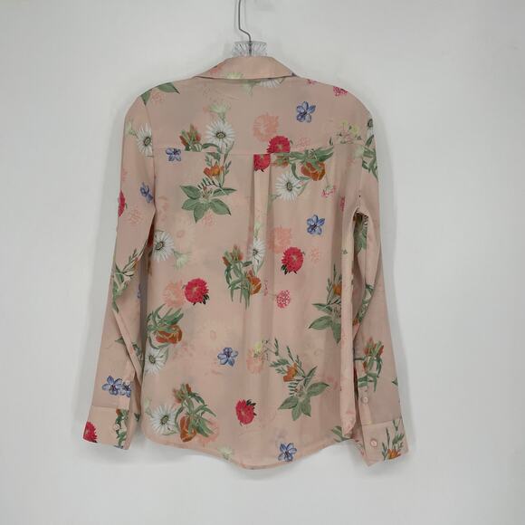 Express Slim Fit Portofino Long Sleeve Top Size Small - Picture 3 of 8